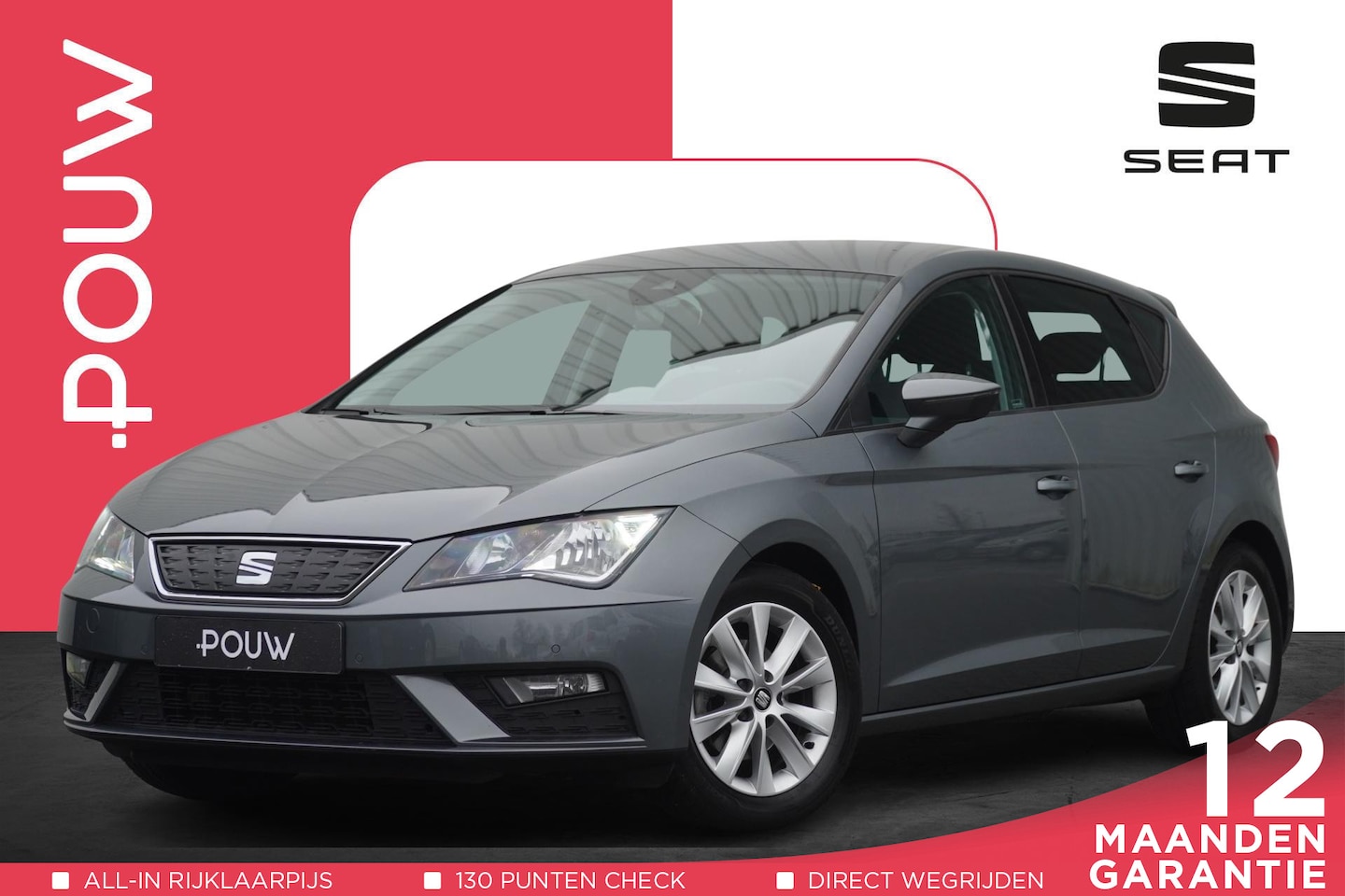 Seat Leon - 1.0 EcoTSI 115pk DSG Style Business Intense | Trekhaak | Navigatie | Keylessgo - AutoWereld.nl