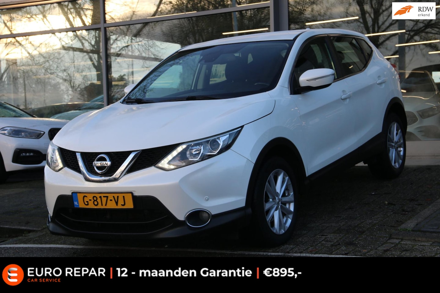 Nissan Qashqai - 1.2 Acenta CAMERA NAVI - AutoWereld.nl