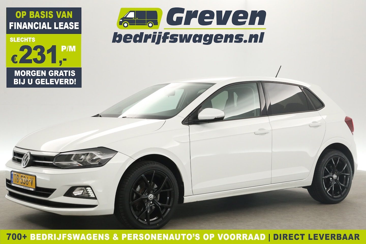 Volkswagen Polo - 1.6 TDI Airco Adaptive-Cruise Carplay Navigatie LED 17''LMV - AutoWereld.nl