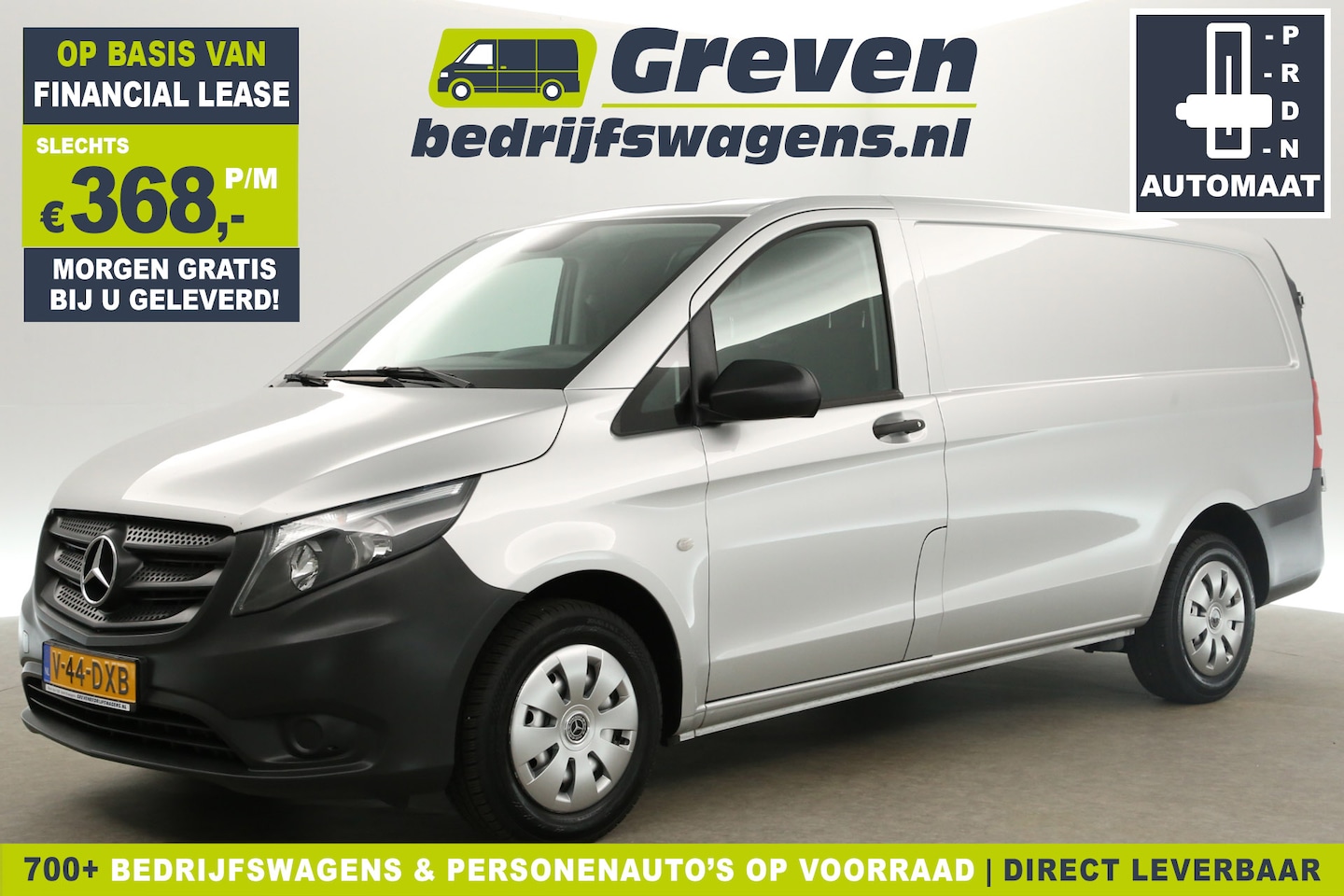 Mercedes-Benz Vito - 114 CDI Lang 136PK Automaat Airco Cruisecontrol 3 Persoons Elektrpakket Trekhaak - AutoWereld.nl