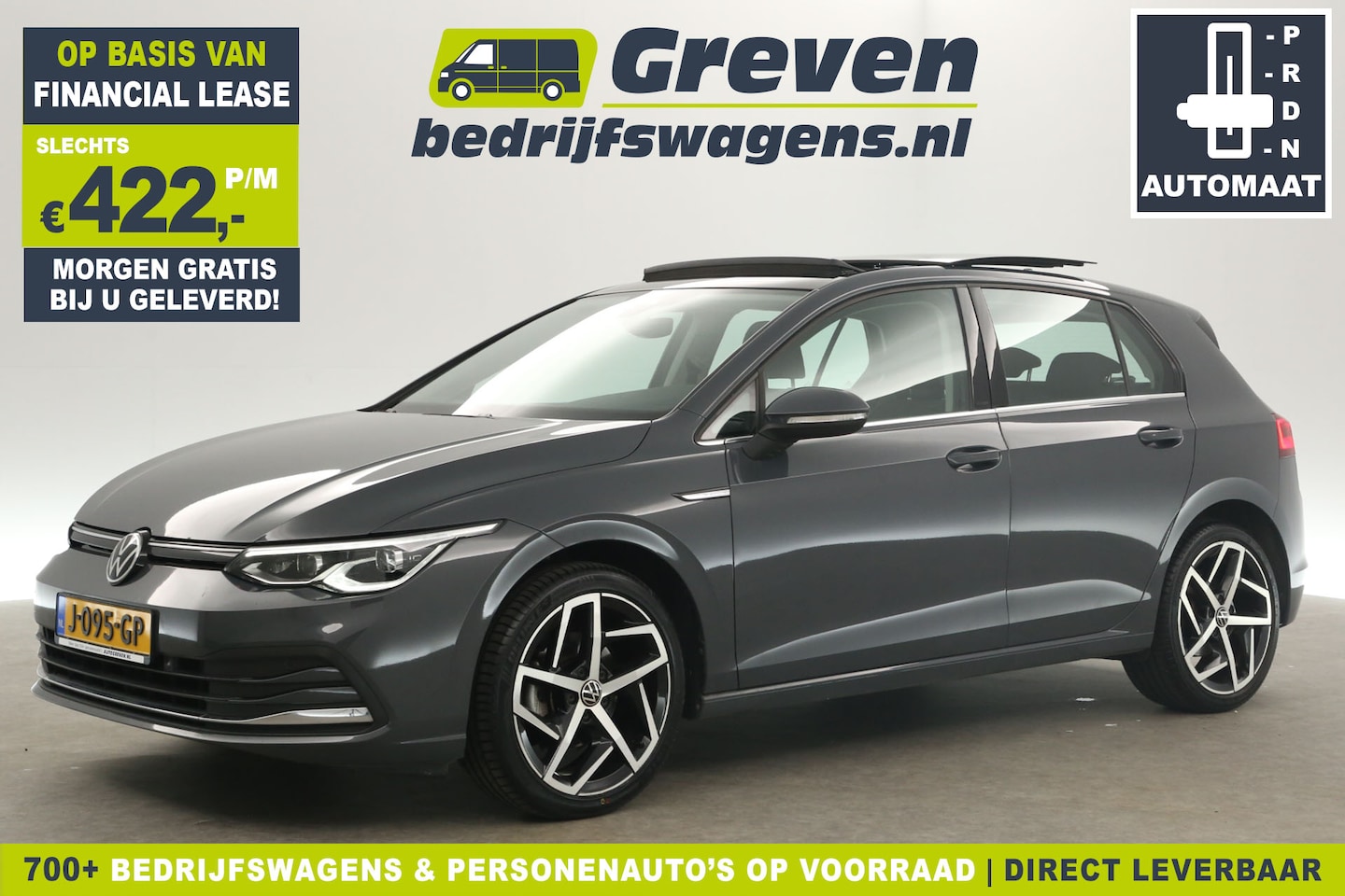 Volkswagen Golf - 1.5 eTSI 163PK Automaat Pano Clima Carplay ACC DSG Sfeer Massagestoel Virtual LED Memory-S - AutoWereld.nl