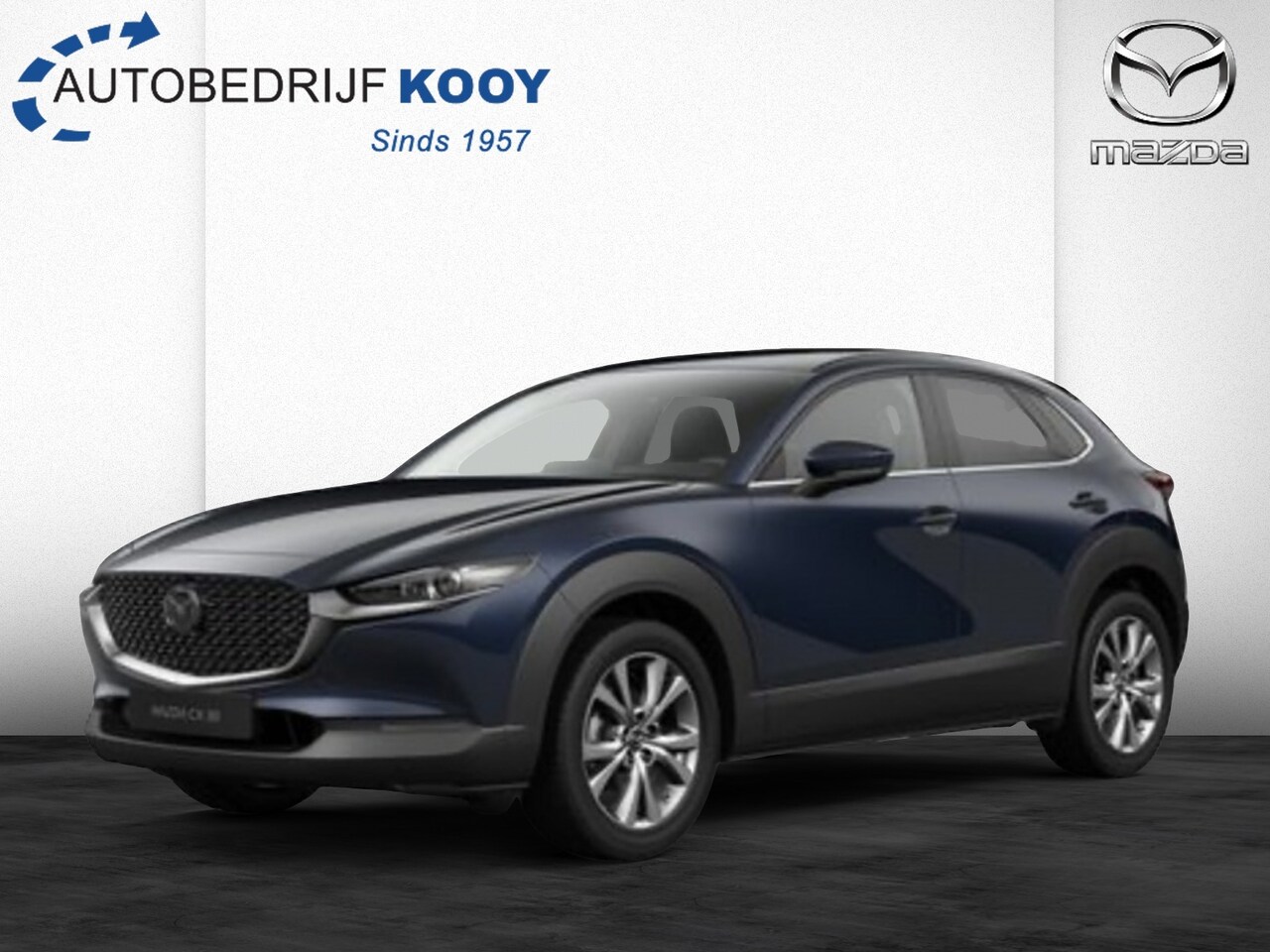 Mazda CX-30 - 2.0 eSA-X Takumi - zwart leder - AutoWereld.nl