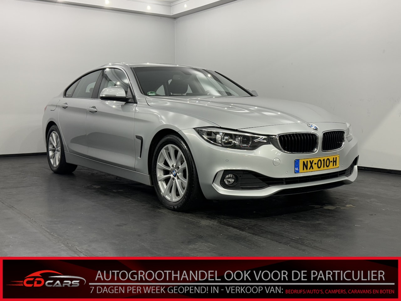 BMW 4-serie Gran Coupé - 420i High Executive Clima, Leder, Navi, Parkeer sensoren, Keyless start, Virtual desk, Ele - AutoWereld.nl