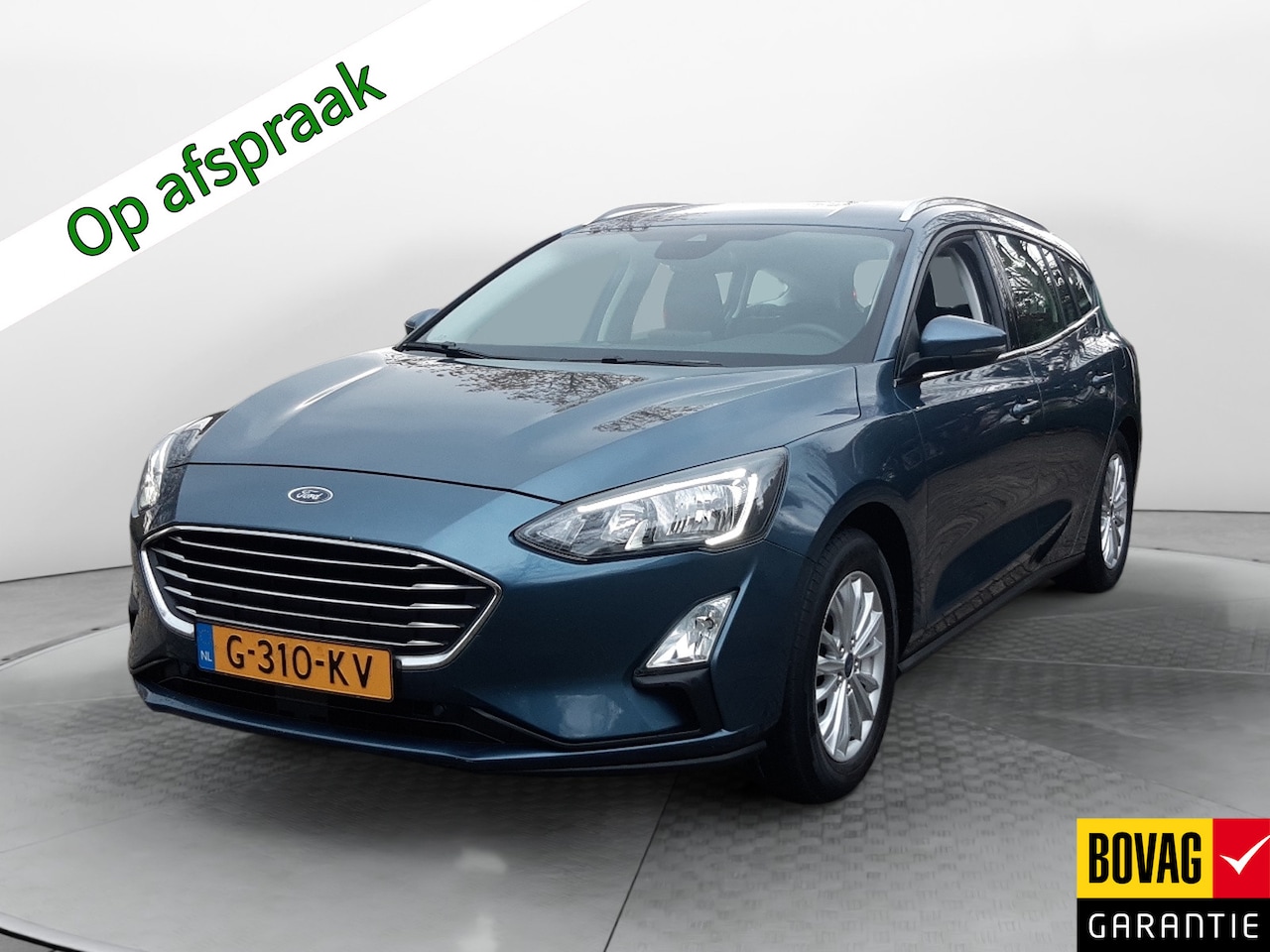 Ford Focus Wagon - 1.0 EcoBoost Titanium Business 1e-Eig, Keurig-Onderh, 12-Mnd-BOVAG, NL-Auto, Navigatie/App - AutoWereld.nl