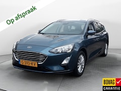 Ford Focus Wagon - 1.0 EcoBoost Titanium Business 1e-Eig, Keurig-Onderh, 12-Mnd-BOVAG, NL-Auto, Navigatie/App