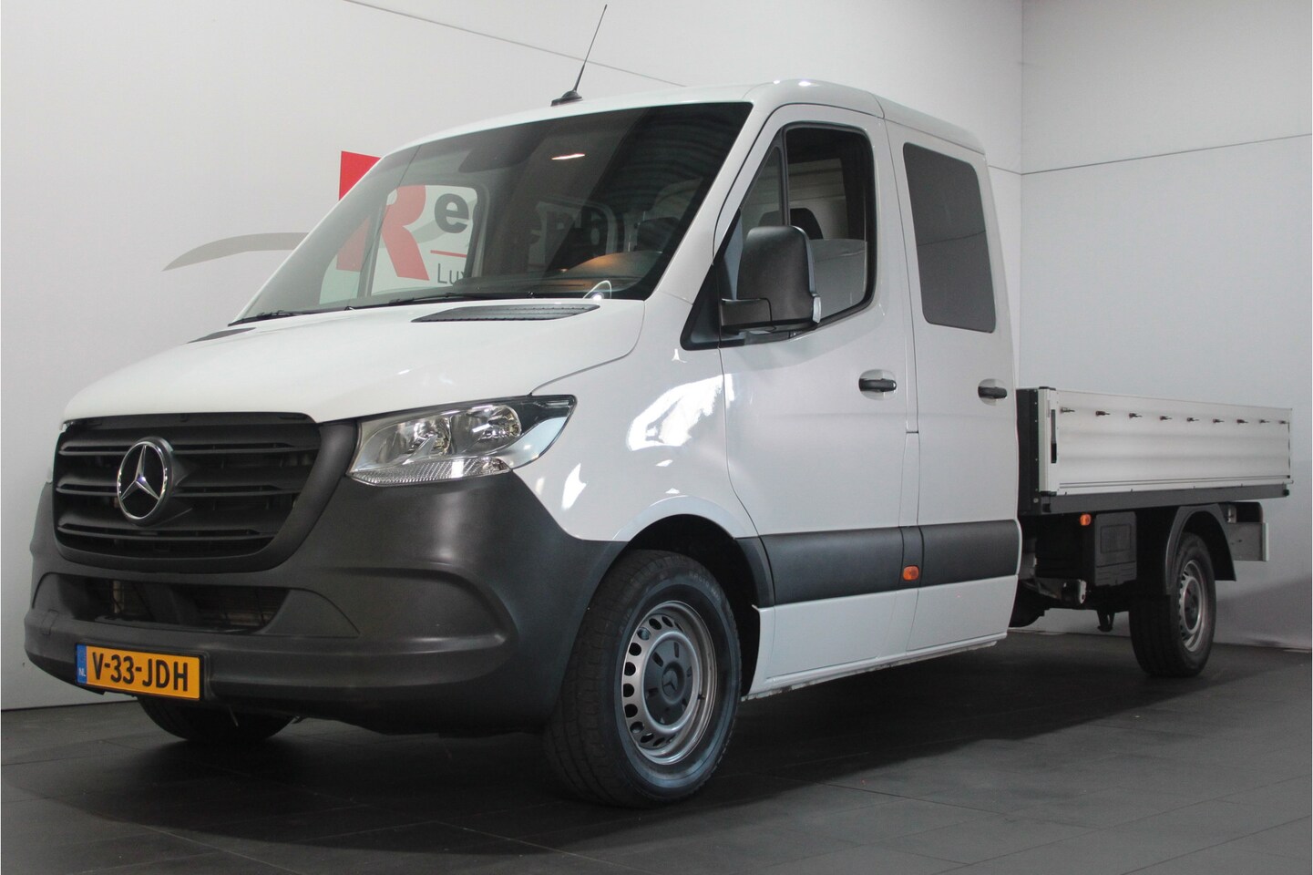 Mercedes-Benz Sprinter - 317 1.9 CDI L3 RWD DC - 7 pers. - 3500 KG - Open bak - Navi / BT / Trekhaak - AutoWereld.nl