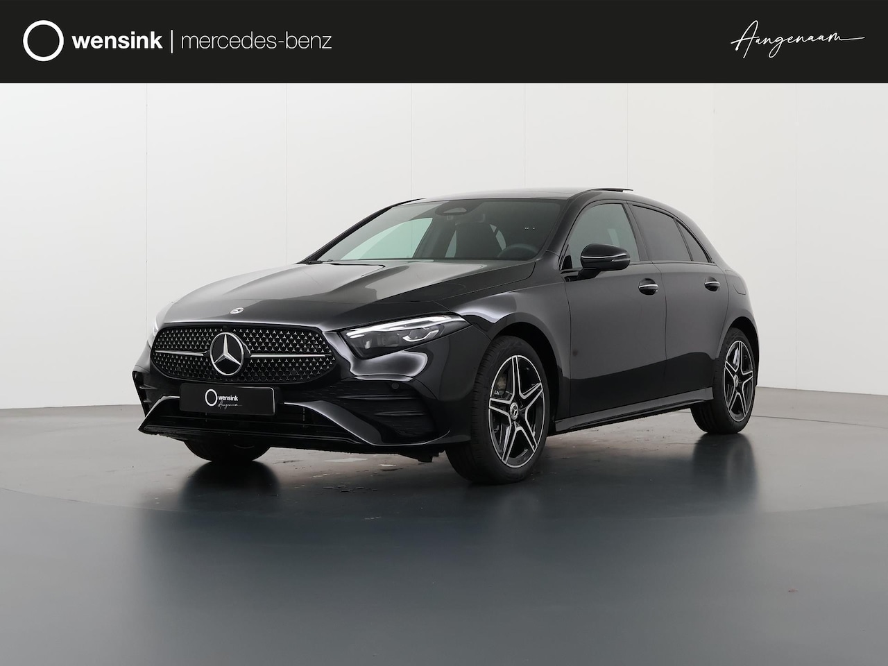 Mercedes-Benz A-klasse - 250 e AMG Line | Panoramadak | adaptieve cruise control | Nightpakket | achteruitrijcamera - AutoWereld.nl