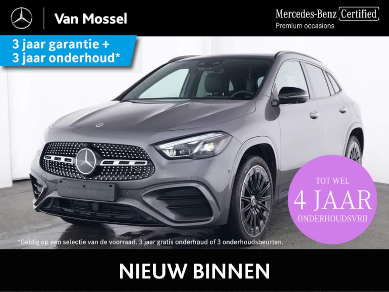 Mercedes-Benz GLA-Klasse - 250 e AMG Line / Premium Plus/ Panoramadak/ Night/ 20 inch/ DISTRONIC/ Burmester/ Zéér com - AutoWereld.nl