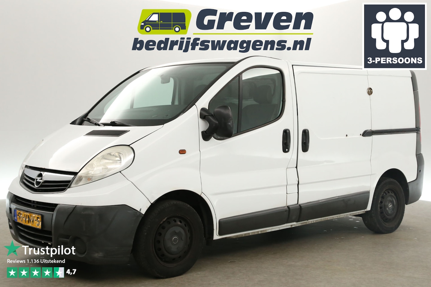 Opel Vivaro - 2.0 CDTI L1H1 | Export | APK tot 04-10-2025 | Marge Airco 2xSchuifdeur 3 Persoons Elektrpa - AutoWereld.nl