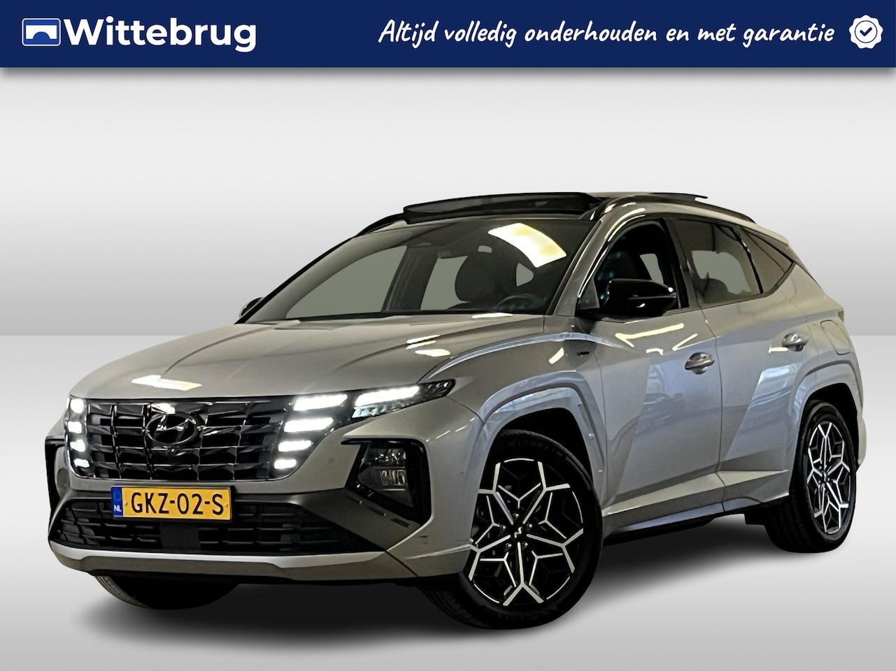 Hyundai Tucson - 1.6 T-GDI PHEV N Line Sky 4WD 1.6 T-GDI PHEV N Line Sky 4WD OPEN DAK !! - AutoWereld.nl