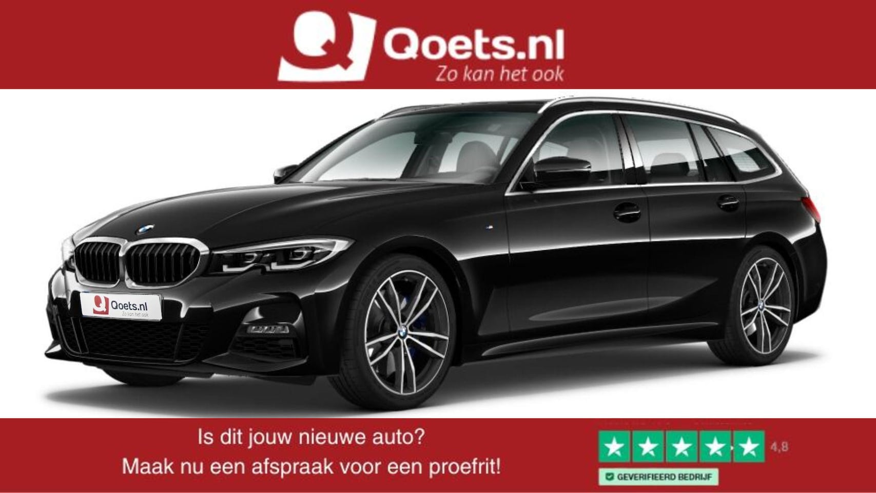 BMW 3-serie Touring - 320i High Executive Edition M Sport - Trekhaak - Panoramadak - Parking Assistant - Head up - AutoWereld.nl