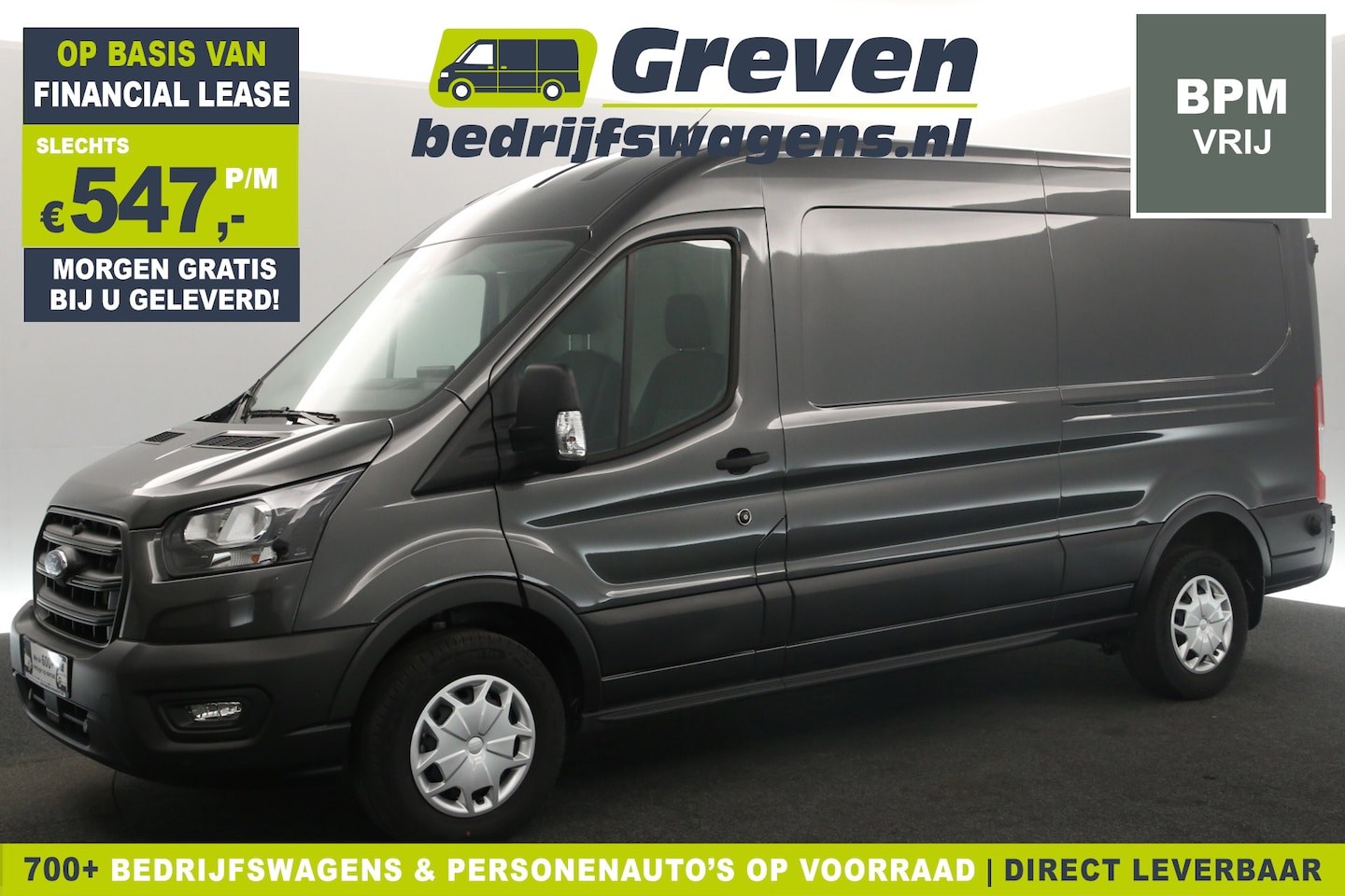 Ford Transit - L3H2 Trend NIEUW | 130PK | BPM Vrij | Airco Carplay Camera Cruise Navigatie PDC Trekhaak - AutoWereld.nl