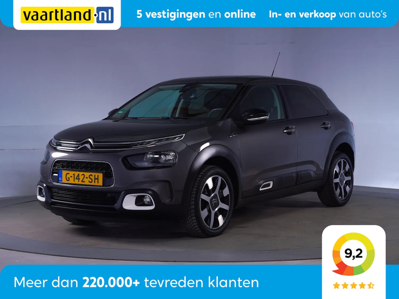 Citroën C4 Cactus - 1.2 PureTech Feel Aut. [ cruise control PDC Navi - AutoWereld.nl