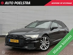 Audi A6 Avant - 40 TDI S-Line Panoramadak Black Optic ACC Matrix LED Leder Apple CarPlay Rondomzicht Camer