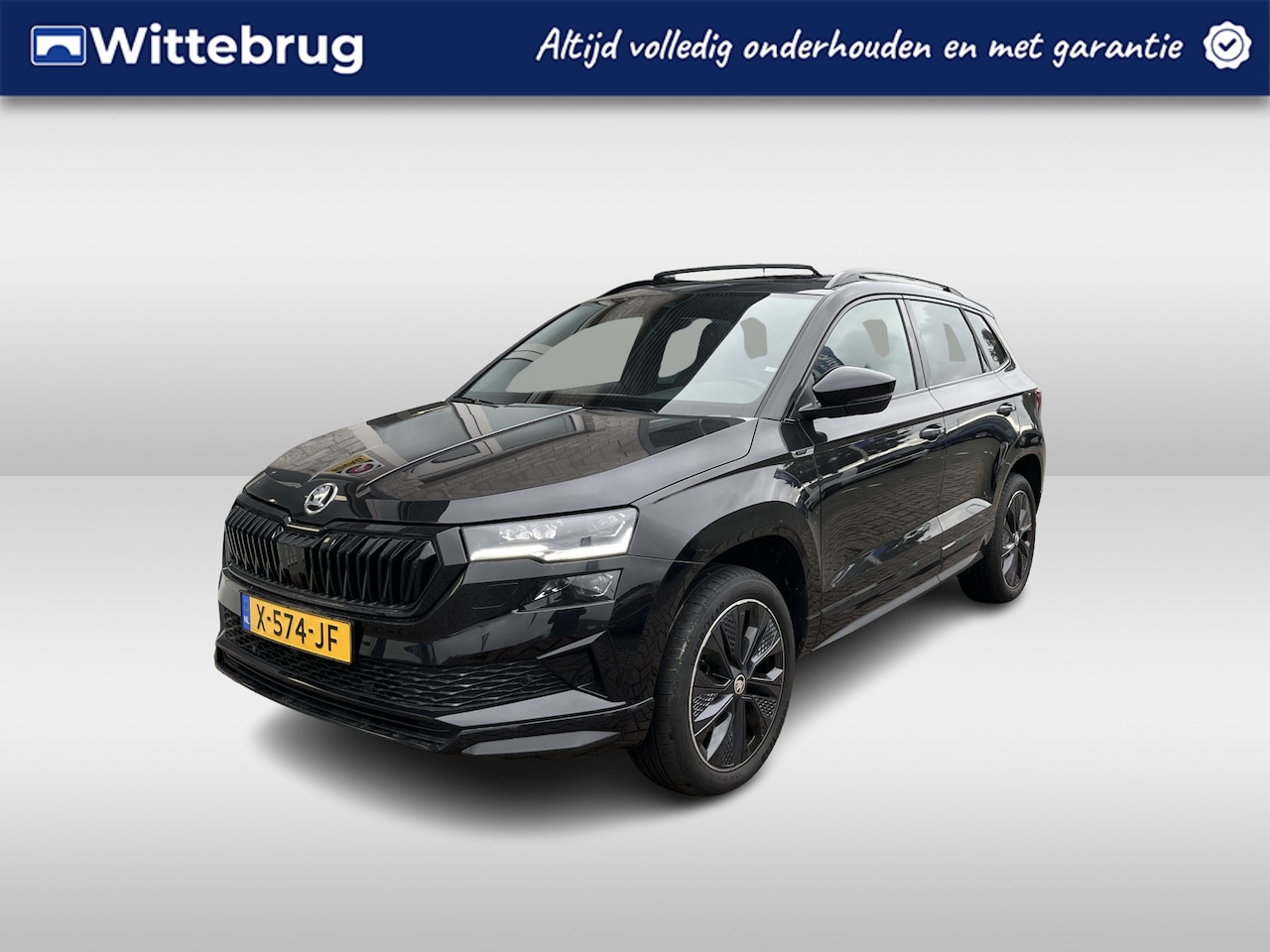 Skoda Karoq - 1.5 TSI ACT Sportline Business / GARANTIE 12-2027/ AUTOMAAT/ PANO/ DIGITAL DASH/ MATRIX/ N - AutoWereld.nl