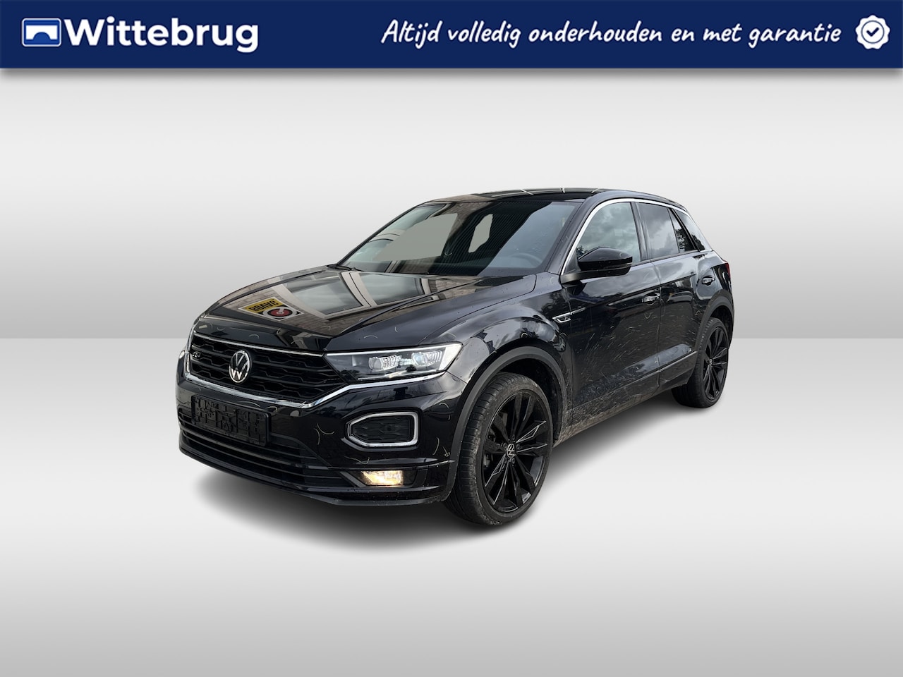 Volkswagen T-Roc - 1.5 TSI 2x R-Line / AUTOMAAT/ CAMERA/ PARK. SENSOREN/ LED/ DODE HOEK/ DIGITAL DASHBOARD/ S - AutoWereld.nl