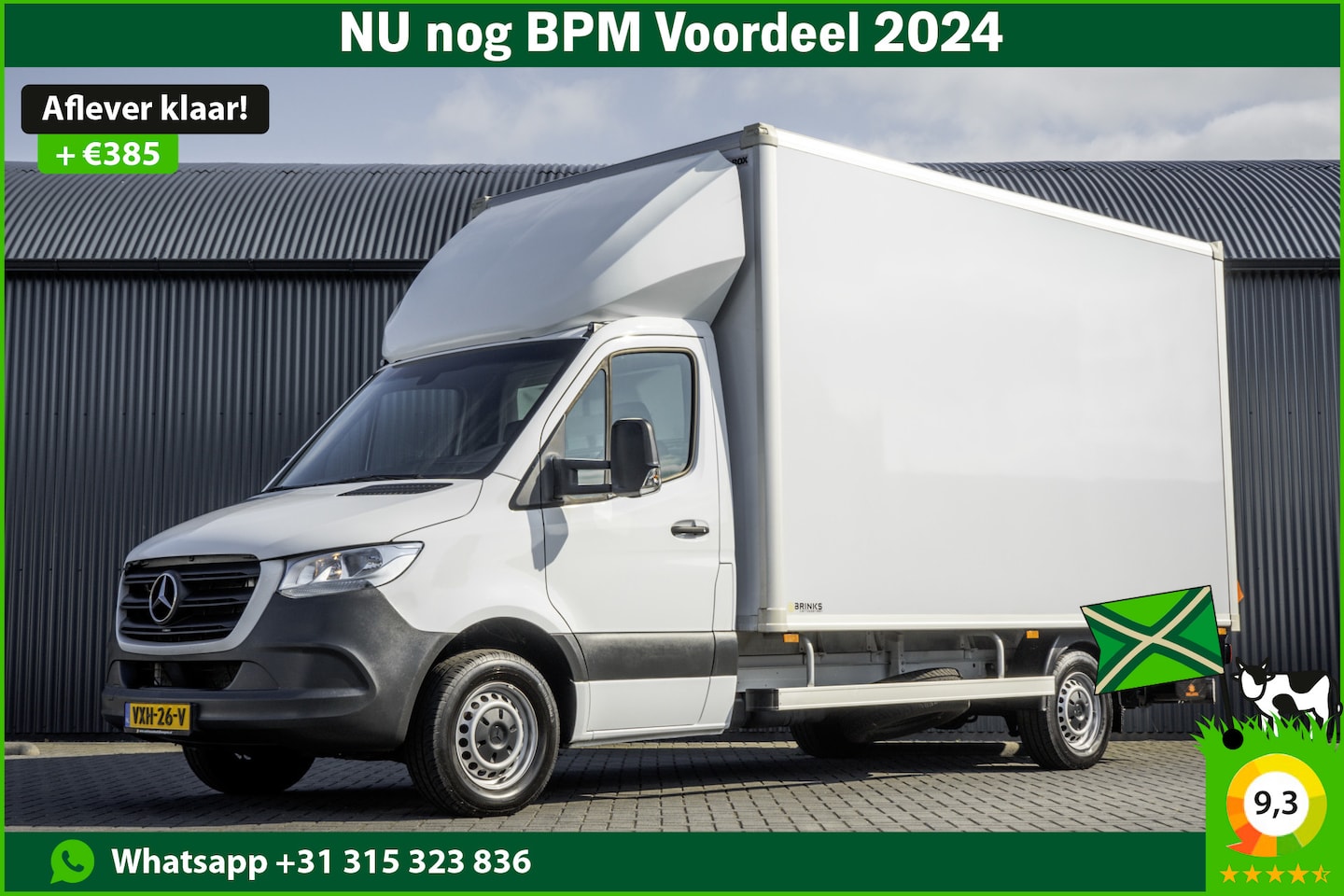 Mercedes-Benz Sprinter - 315 CDI Bakwagen met laadklep | Euro 6 | Automaat | 150 PK | Luchtgeveerd | Cruise | Camer - AutoWereld.nl