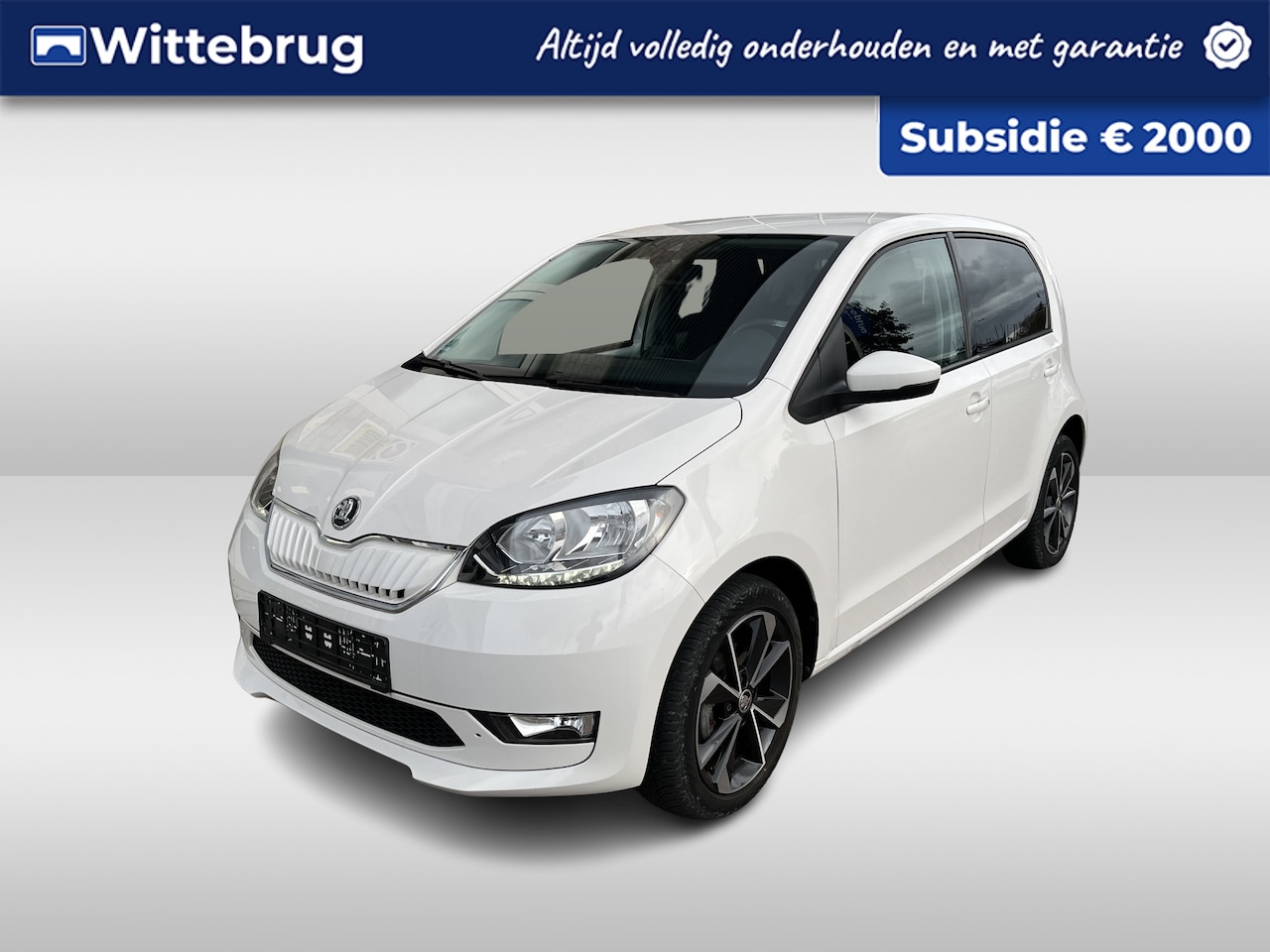 Skoda Citigo e-iV - EV Style / SUBSIDIE/ PARK. SENSOREN/ CRUISE/ STOEL VERWARM./ BLUETOOTH/ VOORRUIT VERWARM./ - AutoWereld.nl