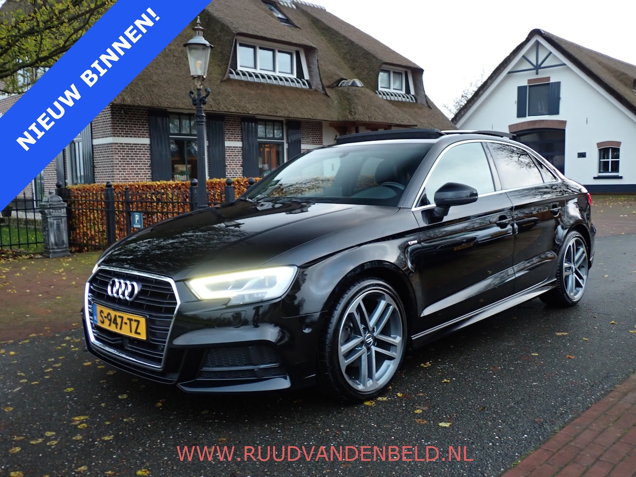 Audi A3 Limousine - 35TFSI S-LINE ACC/PANODAK/SPORTLEER/CARPLAY/VIRTUAL - AutoWereld.nl