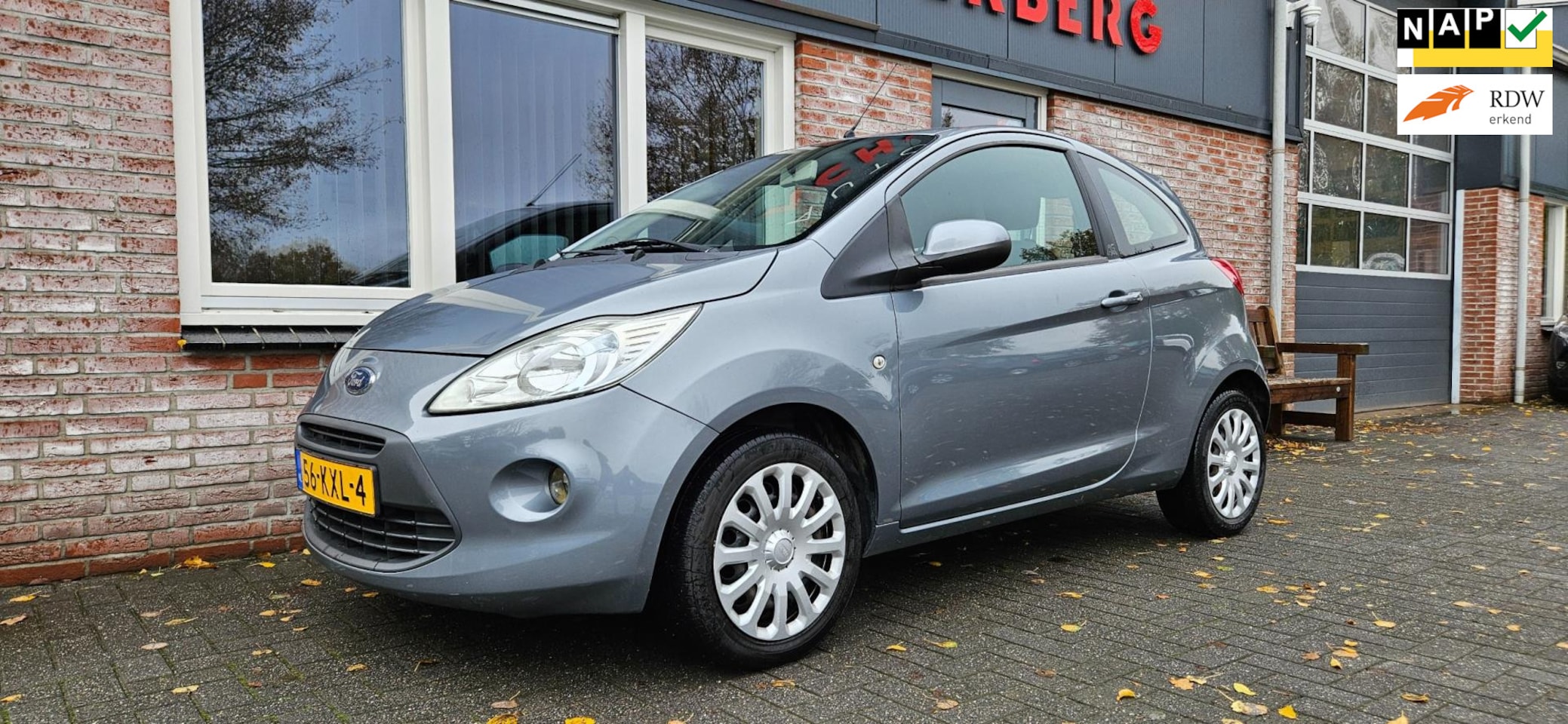 Ford Ka - 1.2 Titanium Airco! Leuke/Nette Auto! Nieuwe Apk! NAP! - AutoWereld.nl