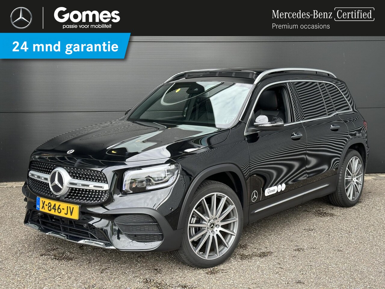 Mercedes-Benz GLB - 180 AMG Line | Panoramadak | Multispaaks AMG Velgen | MULTIBEAM LED Koplampen | Verschuifb - AutoWereld.nl