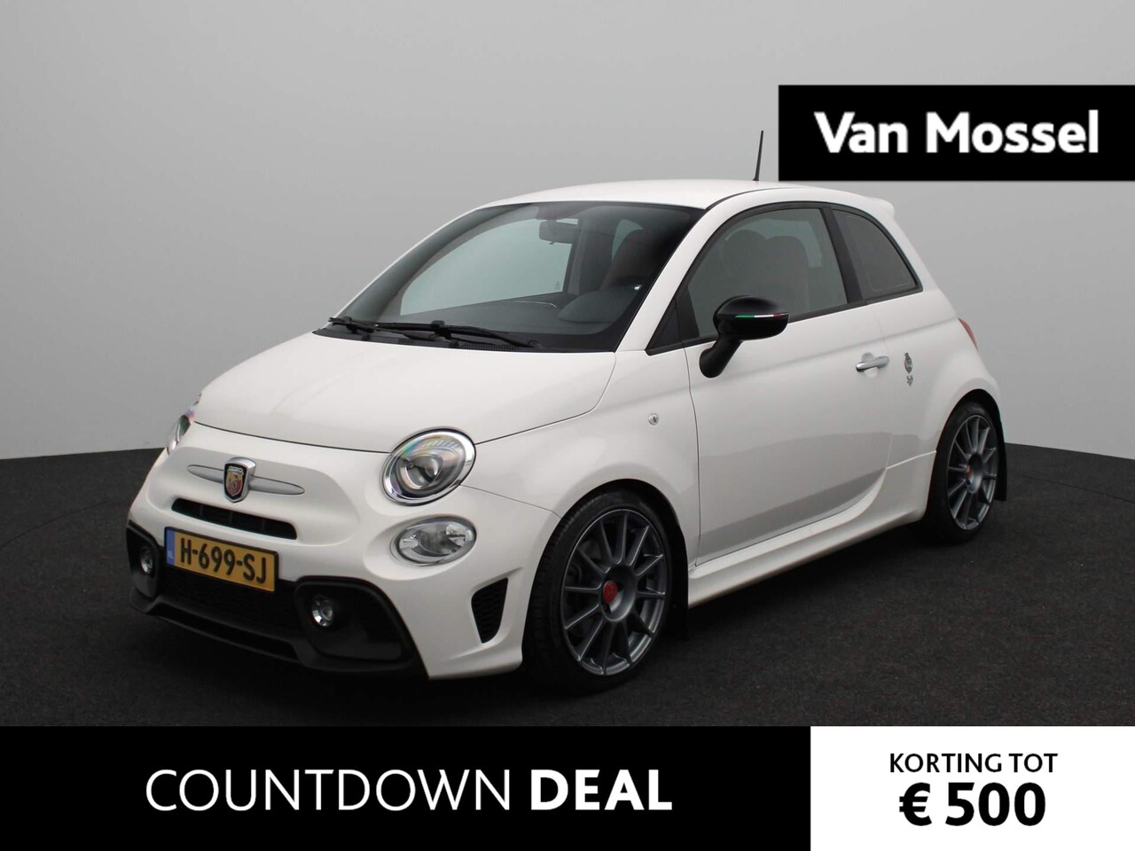 Fiat 500 Abarth - 1.4 T-Jet 595 | Handgeschakeld | Leder | Bluetooth - AutoWereld.nl