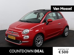 Fiat 500 - 0.9 TwinAir Turbo Lounge | Airco| Navigatie | Parkeersensoren | Lichtmetalen velgen | Pano