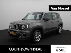 Jeep Renegade - 1.0T Longitude | Apple car play/Android auto | Parkeersensoren | Trekhaak