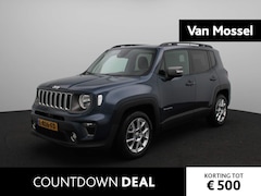 Jeep Renegade - 1.0T Limited | Navigatie | Panorama/schuifdak | Parkeersensoren| Climate control