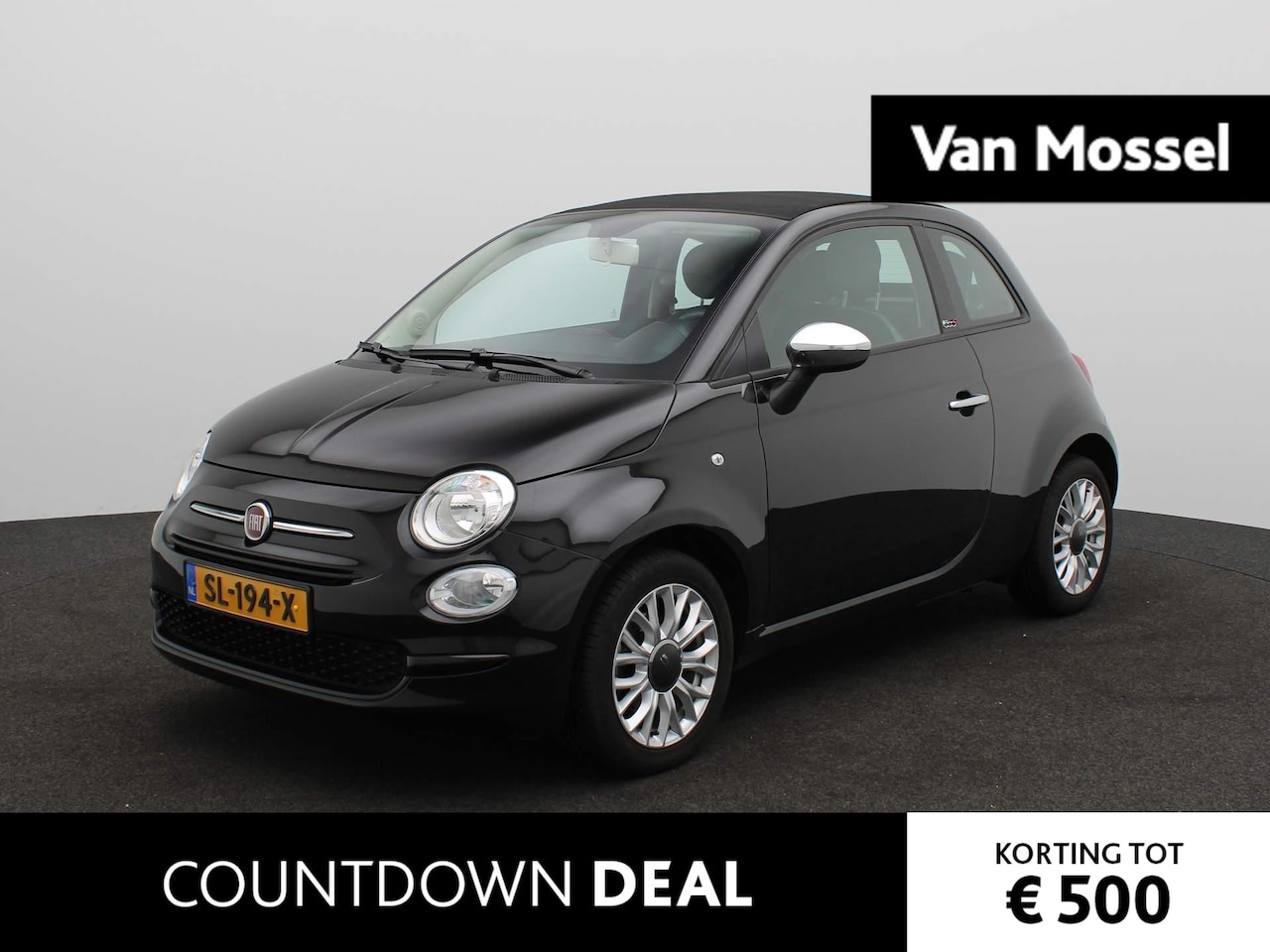 Fiat 500 C - 0.9 TwinAir Turbo Popstar | Airco | Cuise Controle | - AutoWereld.nl