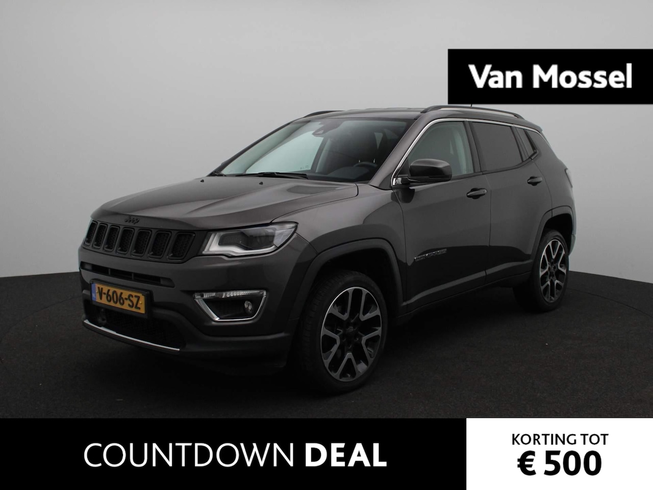 Jeep Compass - 1.4 MultiAir 4x4 Limited VAN | 2 zits | Navigatie | Cruise control | Automaat - AutoWereld.nl