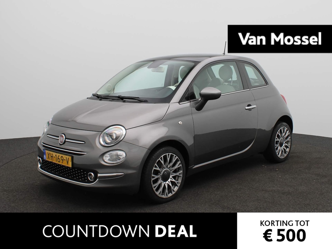 Fiat 500 - 1.2 Lounge | Panoramadak | Navigatie | - AutoWereld.nl