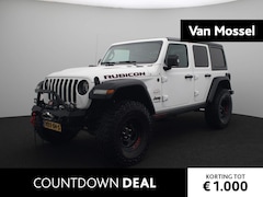 Jeep Wrangler - 2.2D Rubicon | GRIJS KENTEKEN | Automatische Airconditioning | 4X4 | Parkeersensoren | LED