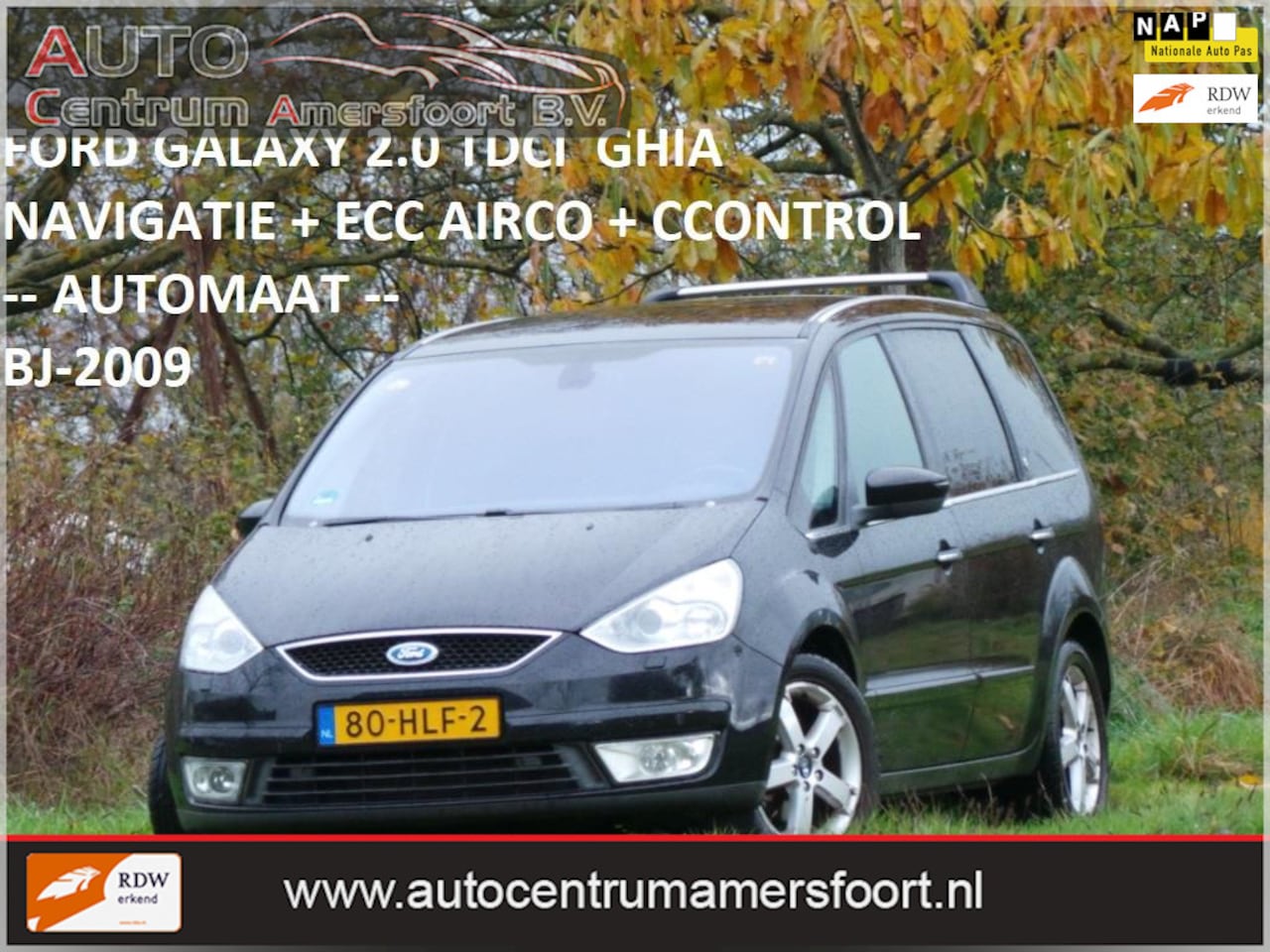 Ford Galaxy - 2.0 TDCi Ghia 2.0 TDCi Ghia ( INRUIL MOGELIJK ) - AutoWereld.nl