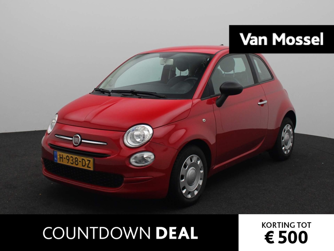 Fiat 500 - 0.9 TwinAir Turbo Young | Airconditioning | Centrale vergrendeling | Bluetooth | Radio - AutoWereld.nl