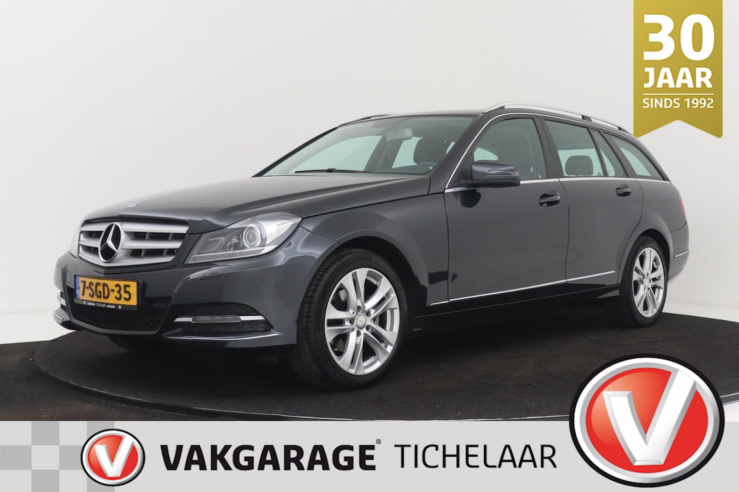 Mercedes-Benz C-klasse Estate - 180 Ambition Avantgarde | Trekhaak | Org NL | 130.000 KM | Navigatie | Automaat | - AutoWereld.nl