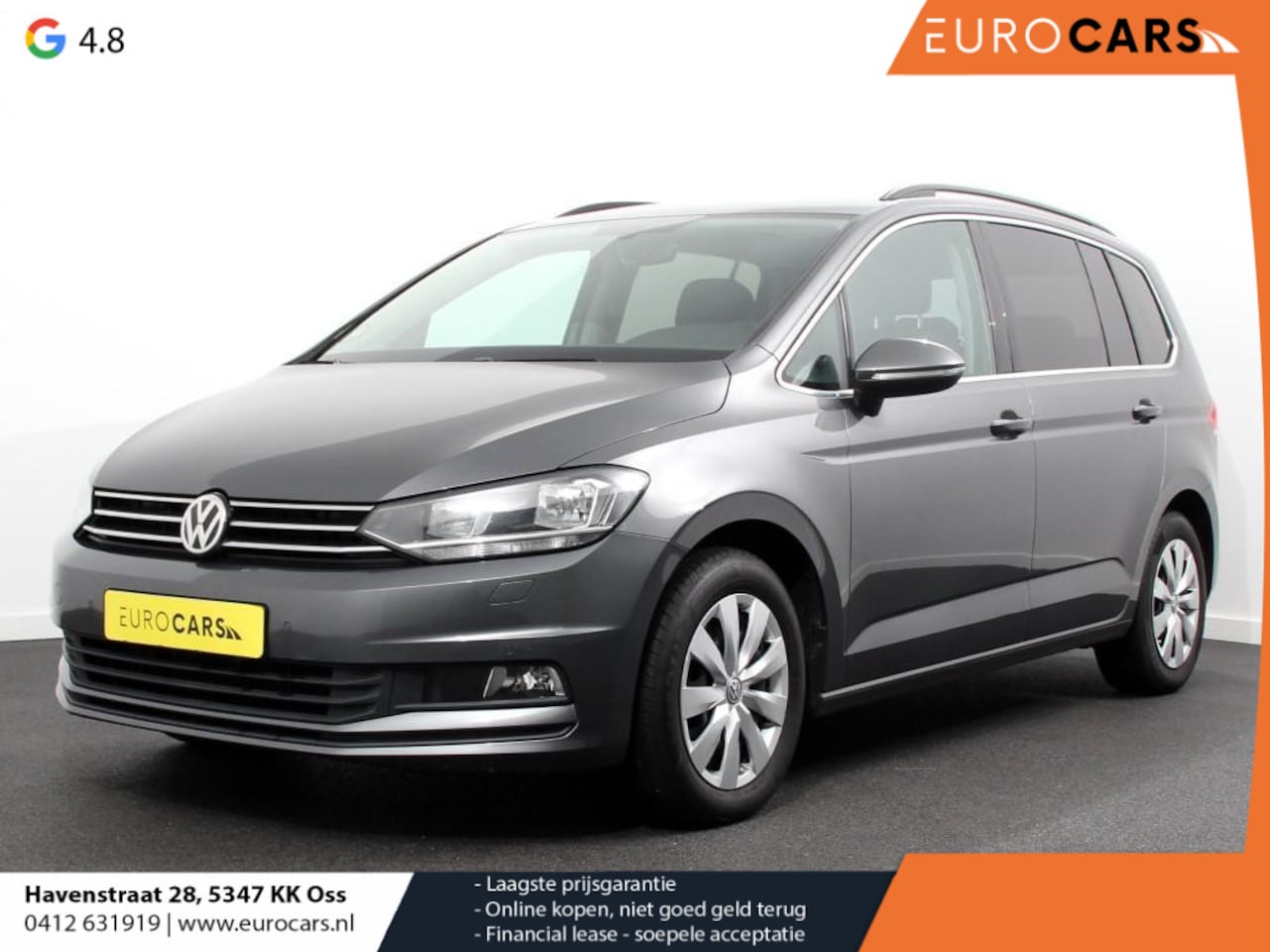 Volkswagen Touran - 1.5 TSI DSG Comfortline 7p | Navigatie d.m.v. Apple Carplay/Android Auto | Climate Control - AutoWereld.nl