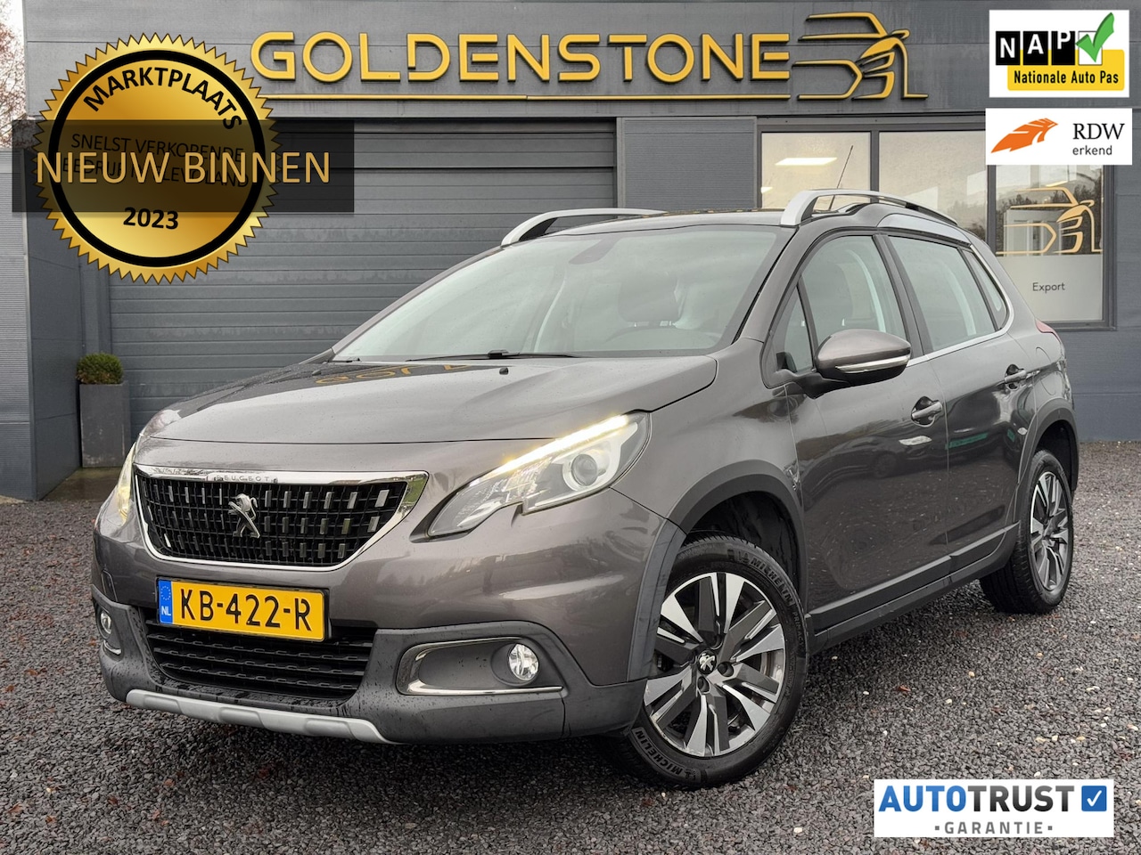 Peugeot 2008 - 1.2 PureTech Allure 1e Eigenaar,Navi,CLima,Cruise,Panodak,PDC Achter,N.A.P,APK Tot 08-2025 - AutoWereld.nl