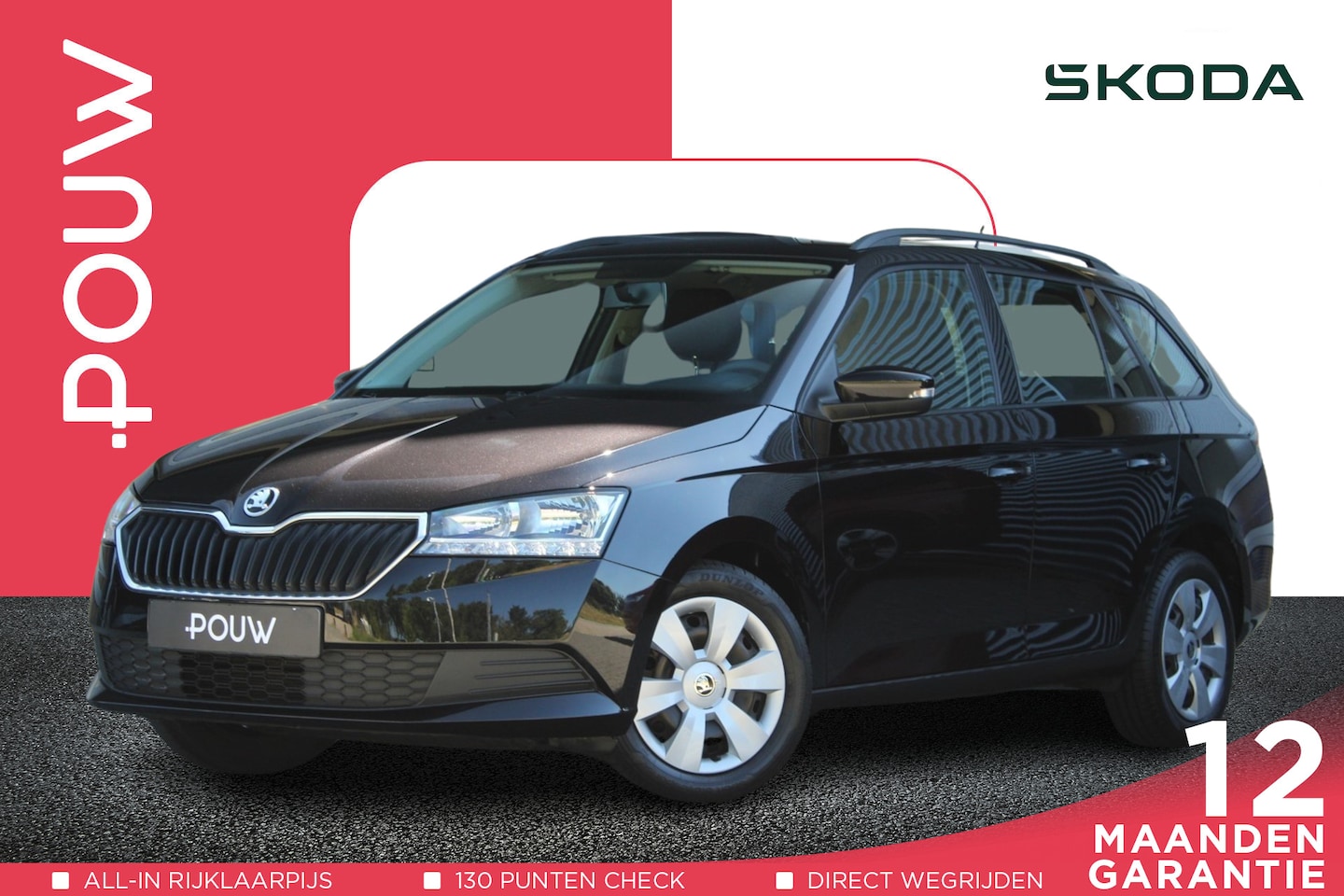 Skoda Fabia Combi - 1.0 TSI 95pk Active | Trekhaak | Airco | Cruise Control - AutoWereld.nl