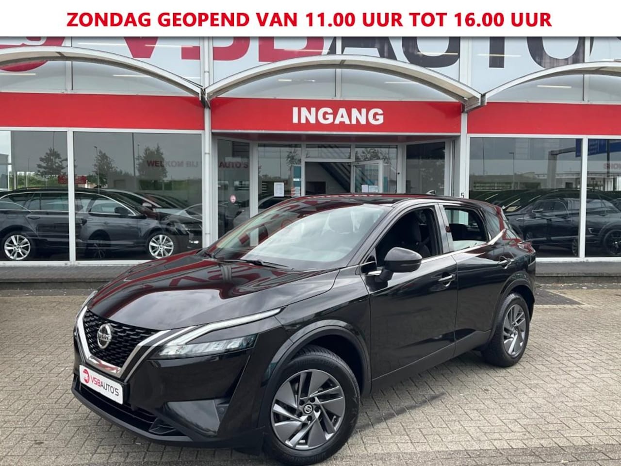 Nissan Qashqai - 1.3 DIG-T 158PK AUT. NW-MODEL LED NAVI 360-CAMERA AIRCO LMV PDC - AutoWereld.nl