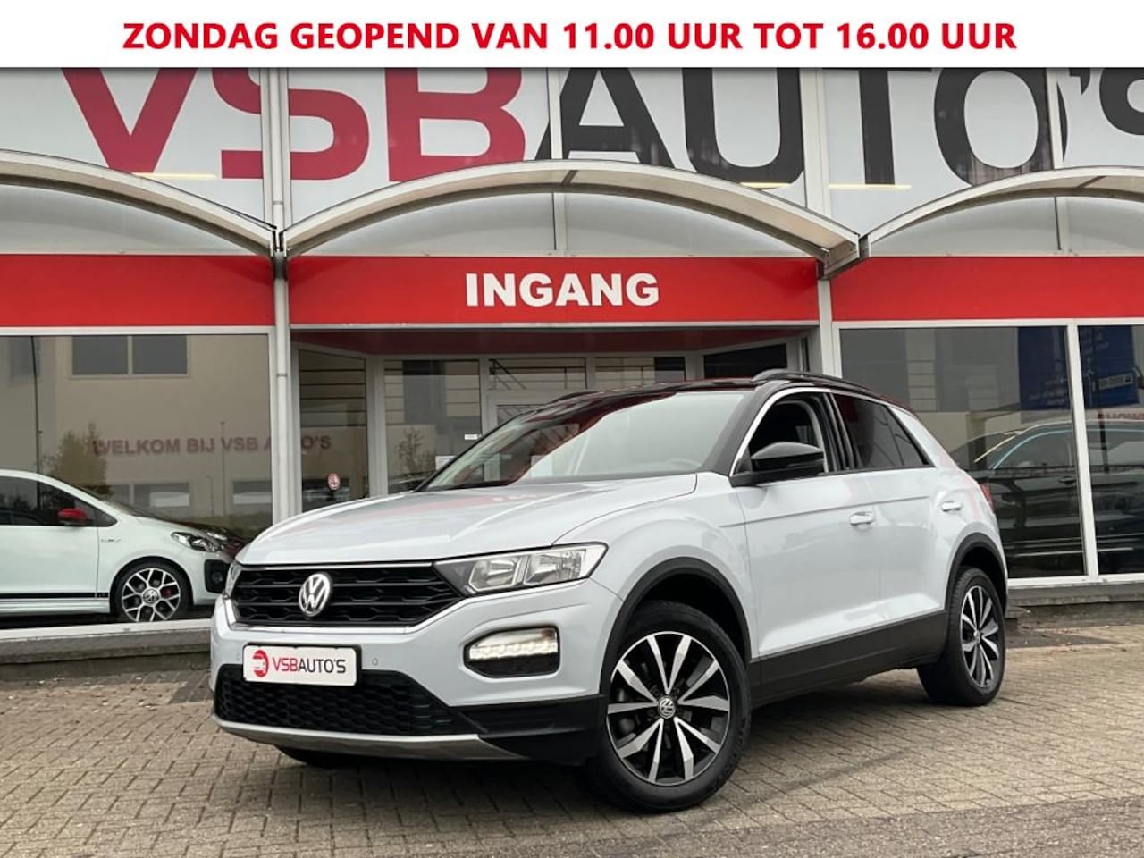 Volkswagen T-Roc - 1.5 TSI ACT. 150PK LED NAVI CAMERA TREKHAAK AIRCO LMV PDC - AutoWereld.nl