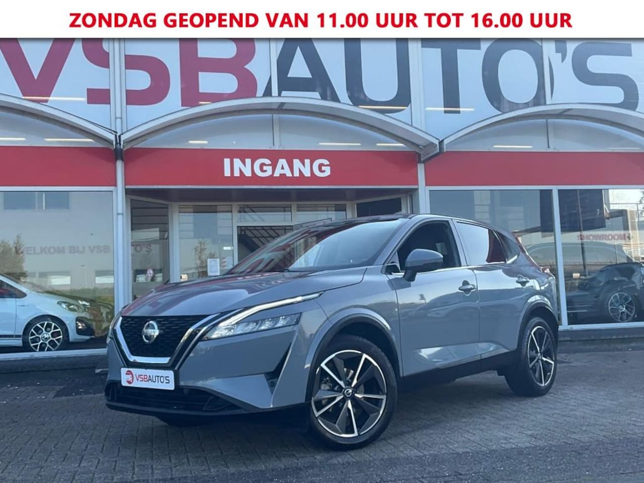 Nissan Qashqai - HYBRIDE 1.3 DIG-T MHEV AUT. 158PK LED NAVI 360-CAMERA AIRCO LMV - AutoWereld.nl