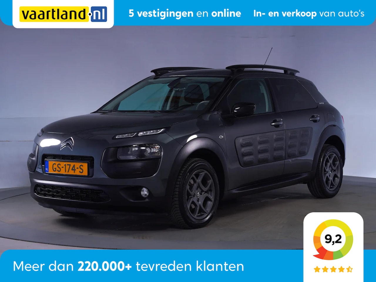 Citroën C4 Cactus - 1.2 e-VTi Automaat Shine [ Navigatie Camera Lmv ] - AutoWereld.nl