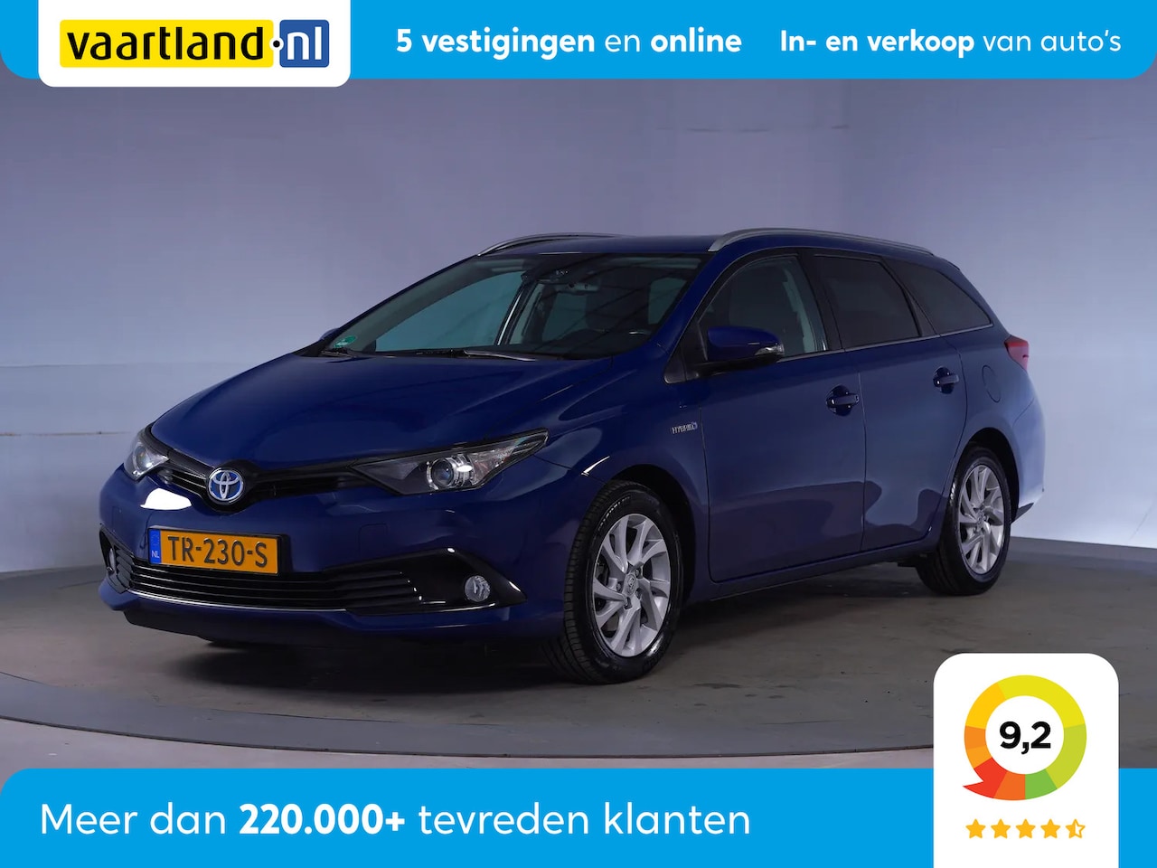 Toyota Auris Touring Sports - 1.8 HYBRID Dynamic Go [ Navi Camera Climate ] - AutoWereld.nl