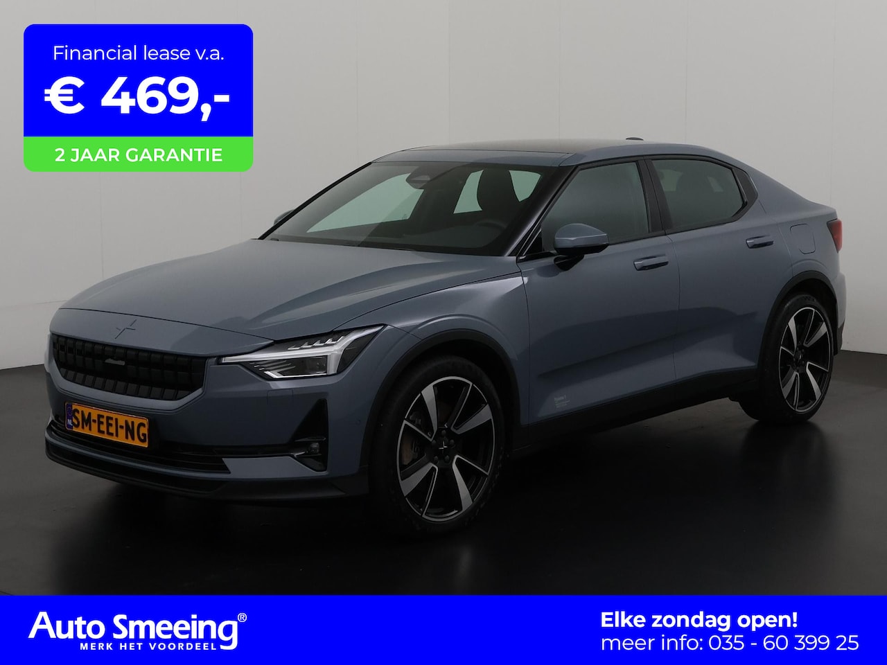 Polestar 2 - Long Range Dual Motor Plus Pilot 78kWh | 20inch | Panoramadak | Zondag Open! - AutoWereld.nl