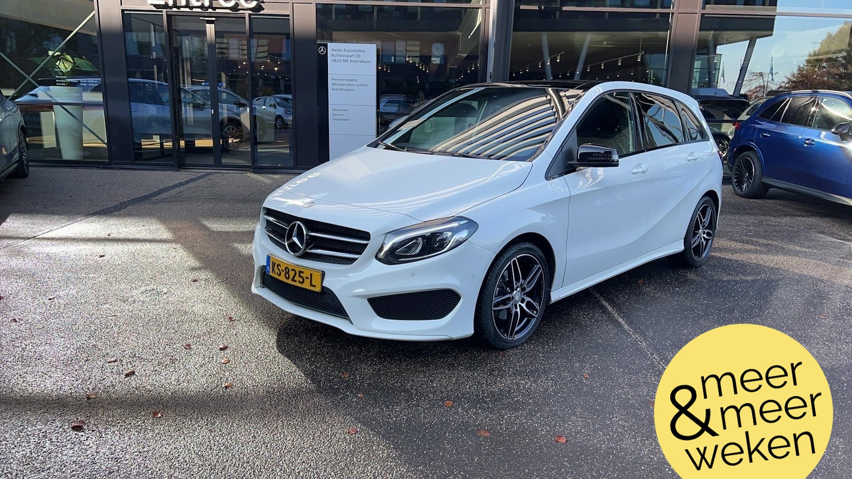 Mercedes-Benz B-klasse - B 180 Automaat AMG Line | AMG Exclusiefpakket | Nightpakket | Ambition Pakket | Panoramada - AutoWereld.nl