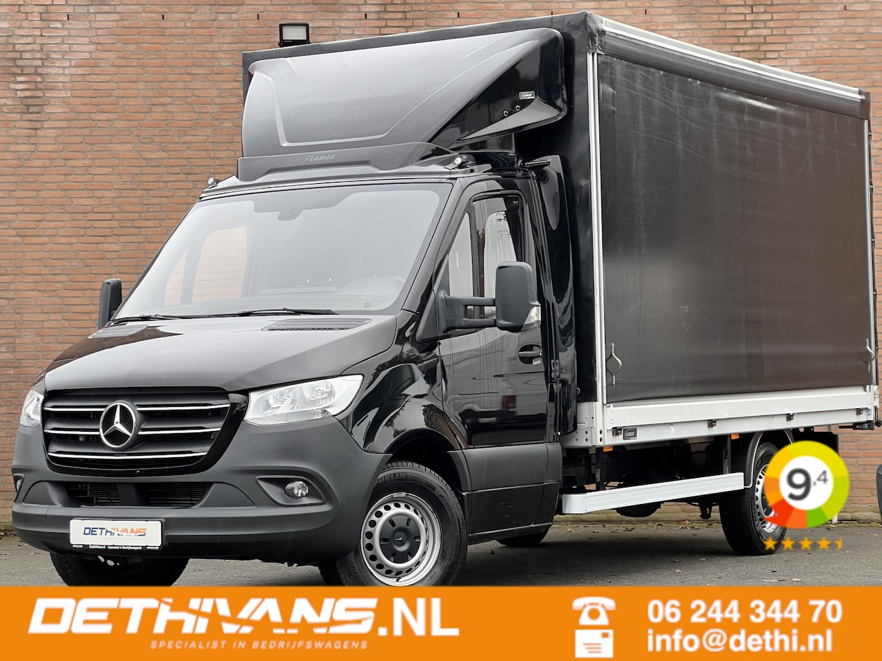 Mercedes-Benz Sprinter - 319CDI 190PK V6 9G-Tronic / Open laadbak / Euro6 - AutoWereld.nl