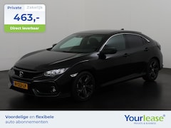 Honda Civic - 1.0 i-VTEC Elegance Automaat | All-in 463, - Private Lease | Zondag Open