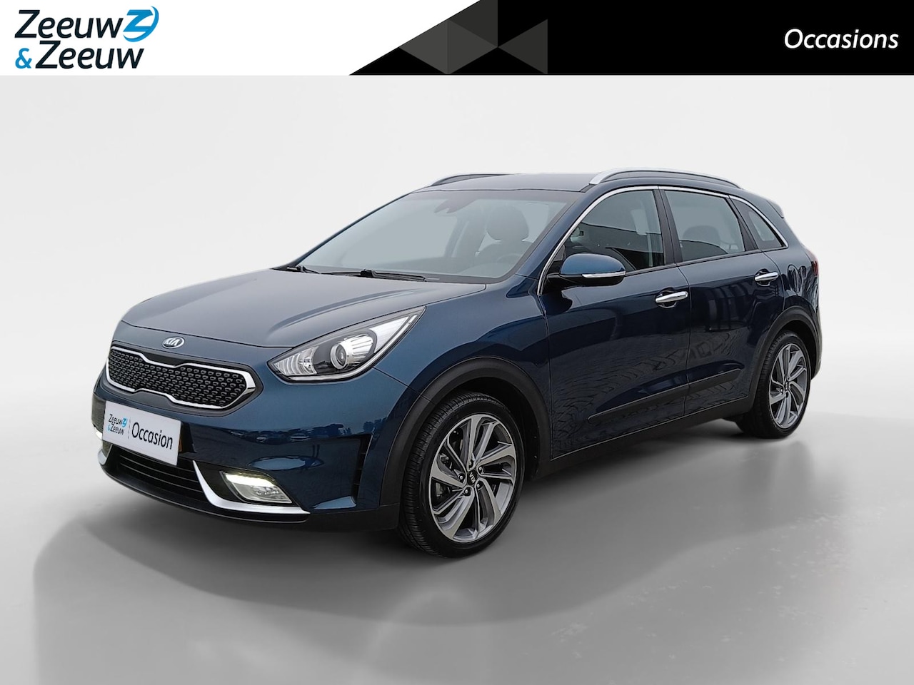 Kia Niro - 1.6 GDi Hybrid First Edition Trekhaak | Lederen bekleding | Navigatiesysteem - AutoWereld.nl