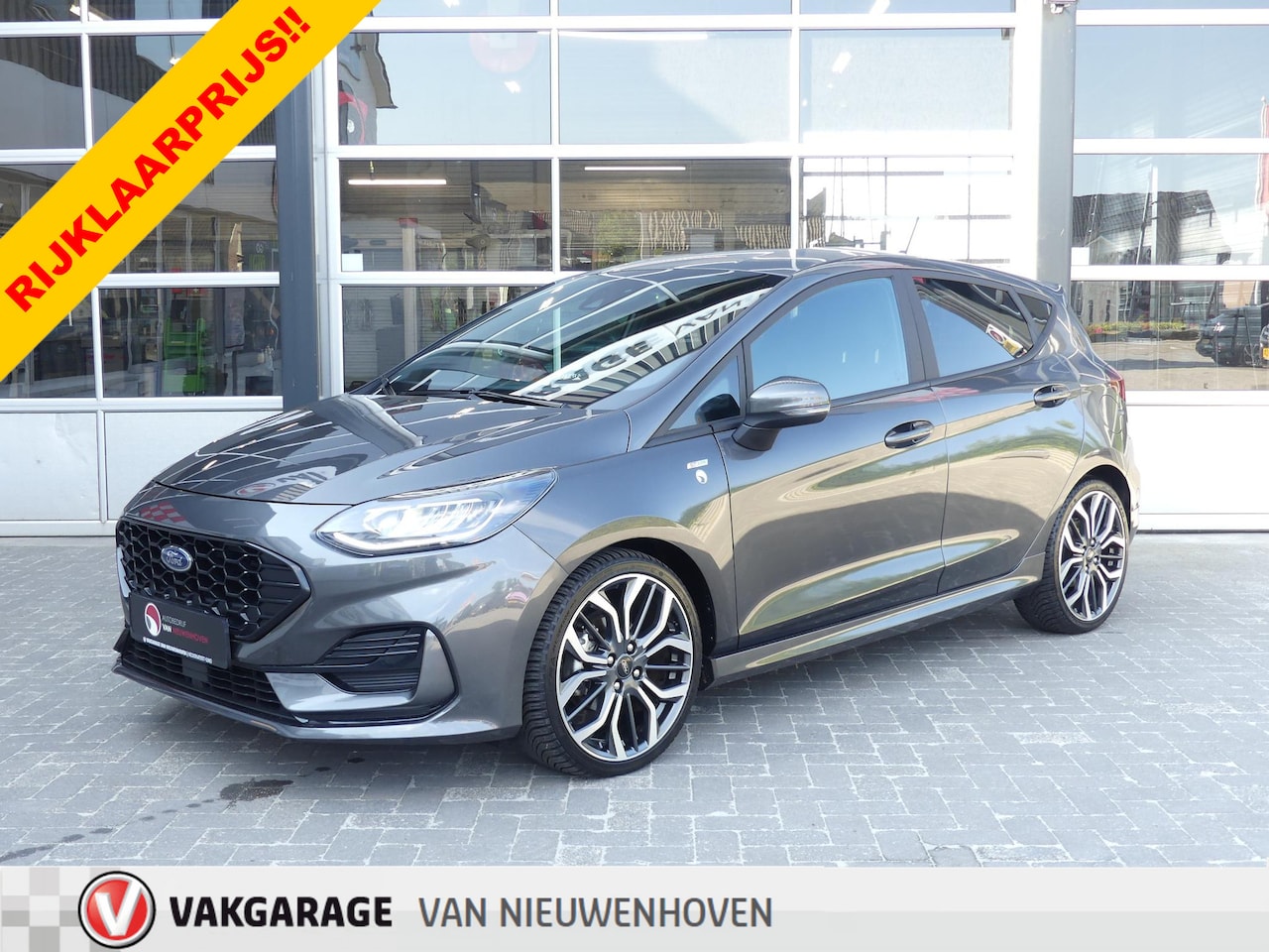 Ford Fiesta - 1.0 EcoBoost Hybrid ST-Line X *8 jaar garantie - AutoWereld.nl